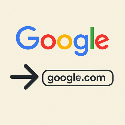 הכתובת של GOOGLE.COM